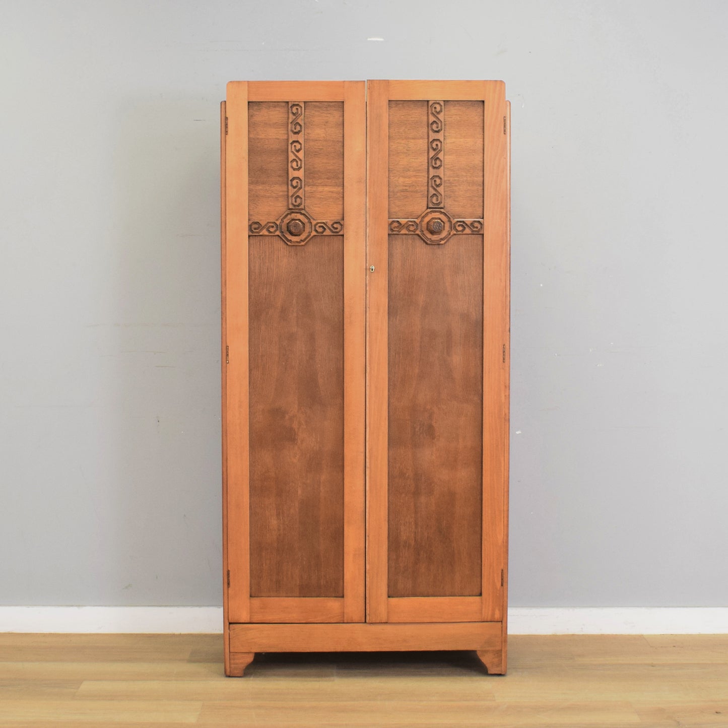 Restored Oak Gents Robe