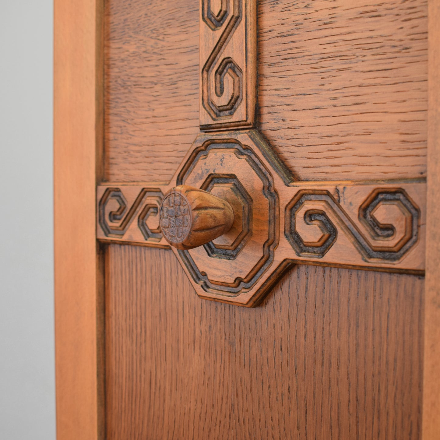 Restored Oak Gents Robe