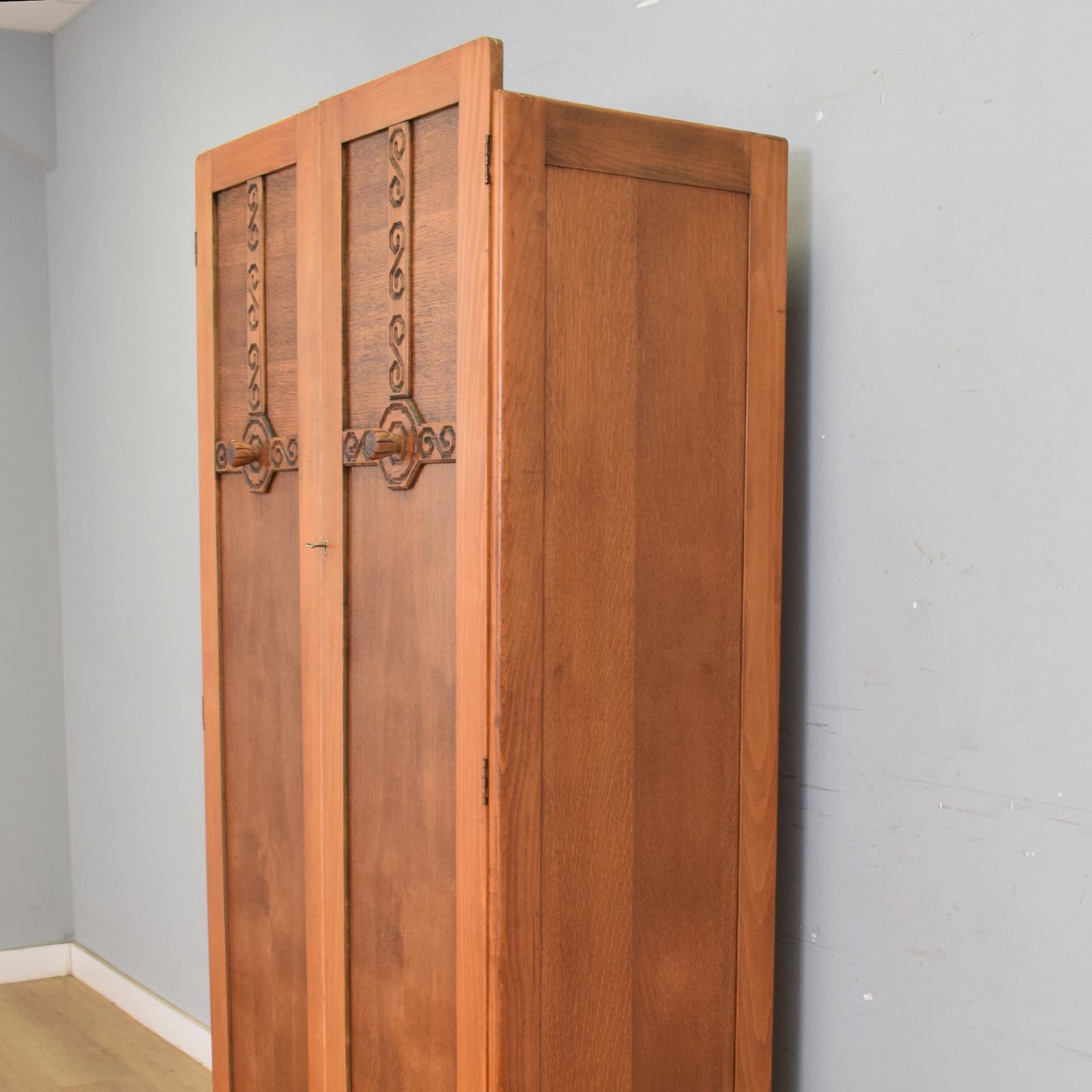 Restored Oak Gents Robe