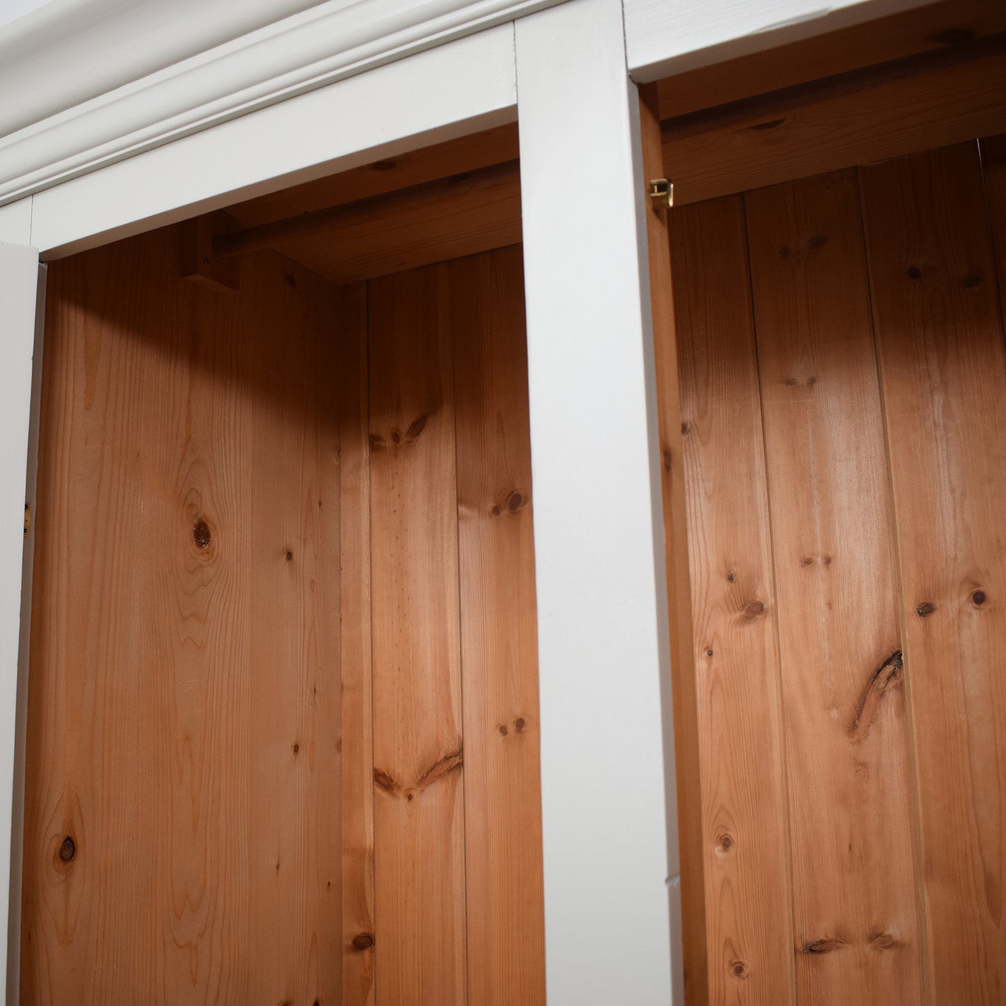 Painted Pine Triple Wardrobe