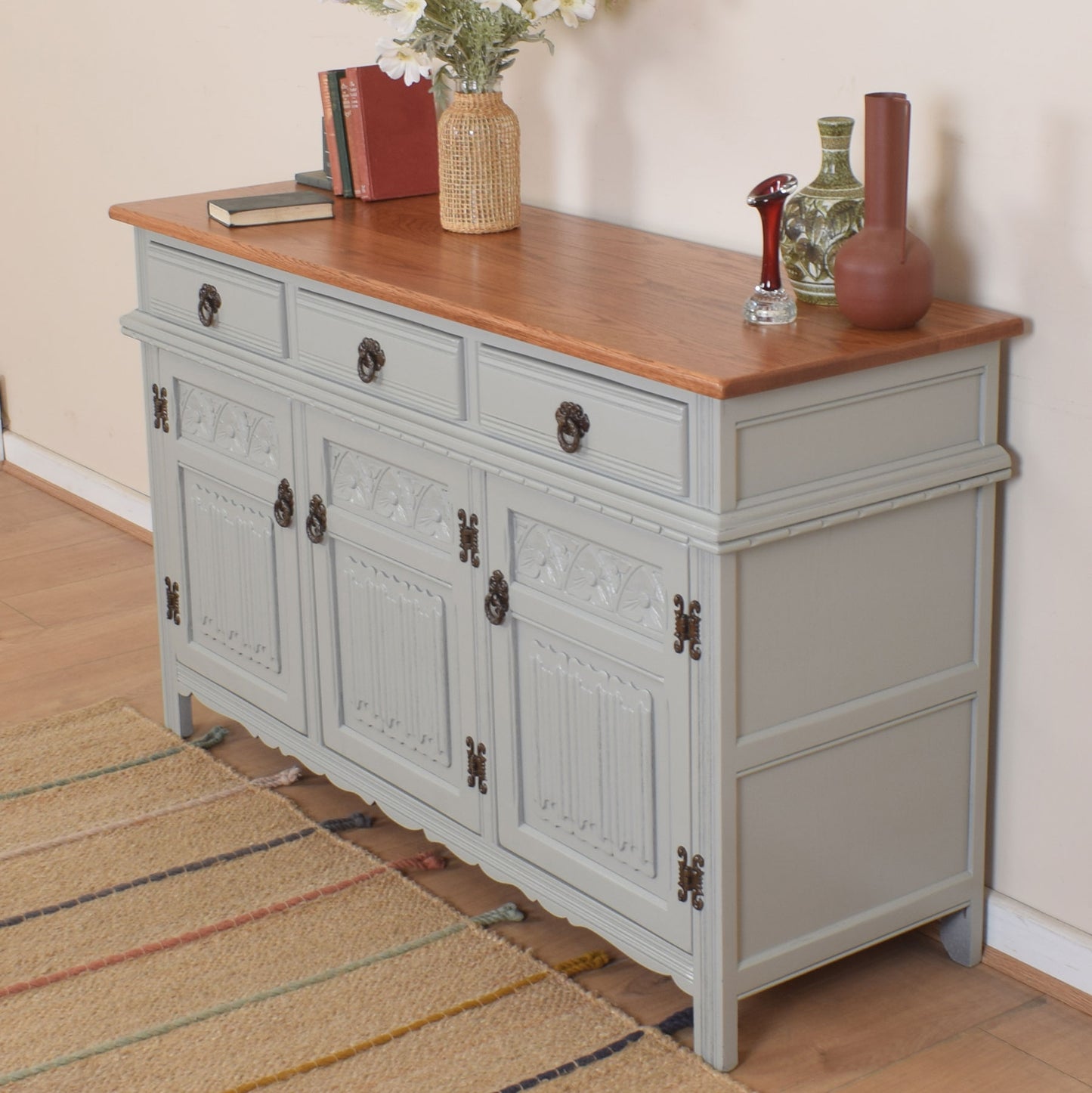 Painted Old Charm Sideboard