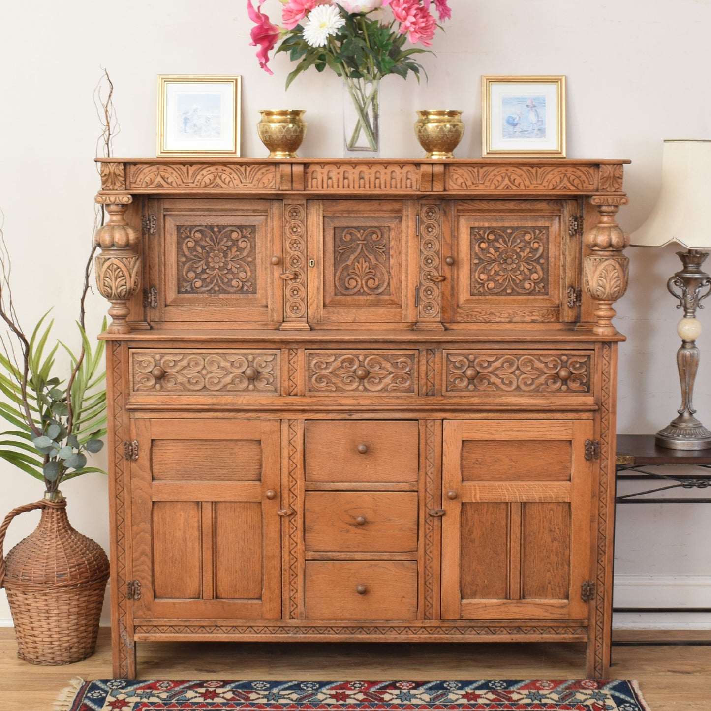 Oak Court Cabinet