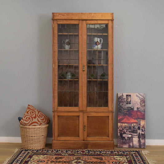 Stained Glass Bookcase