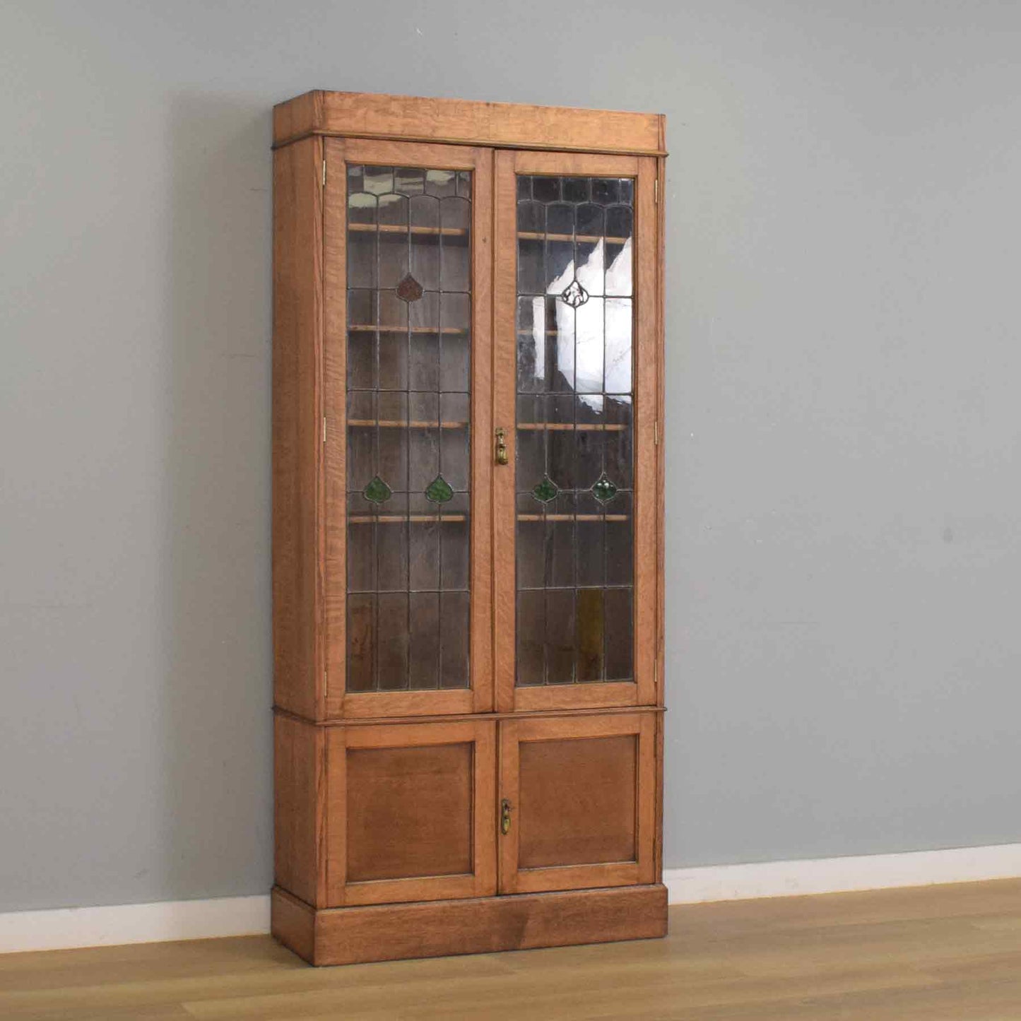 Stained Glass Bookcase