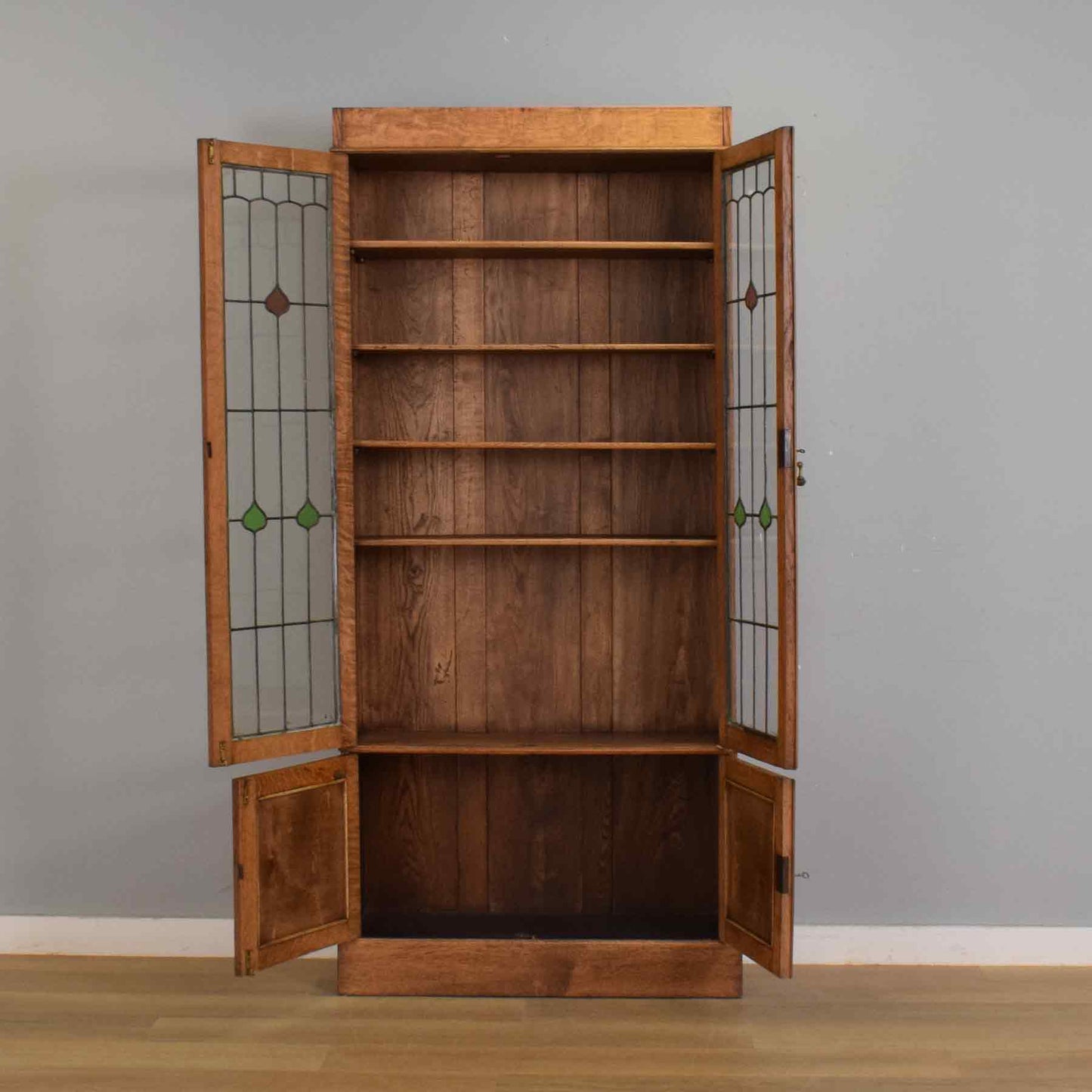 Stained Glass Bookcase