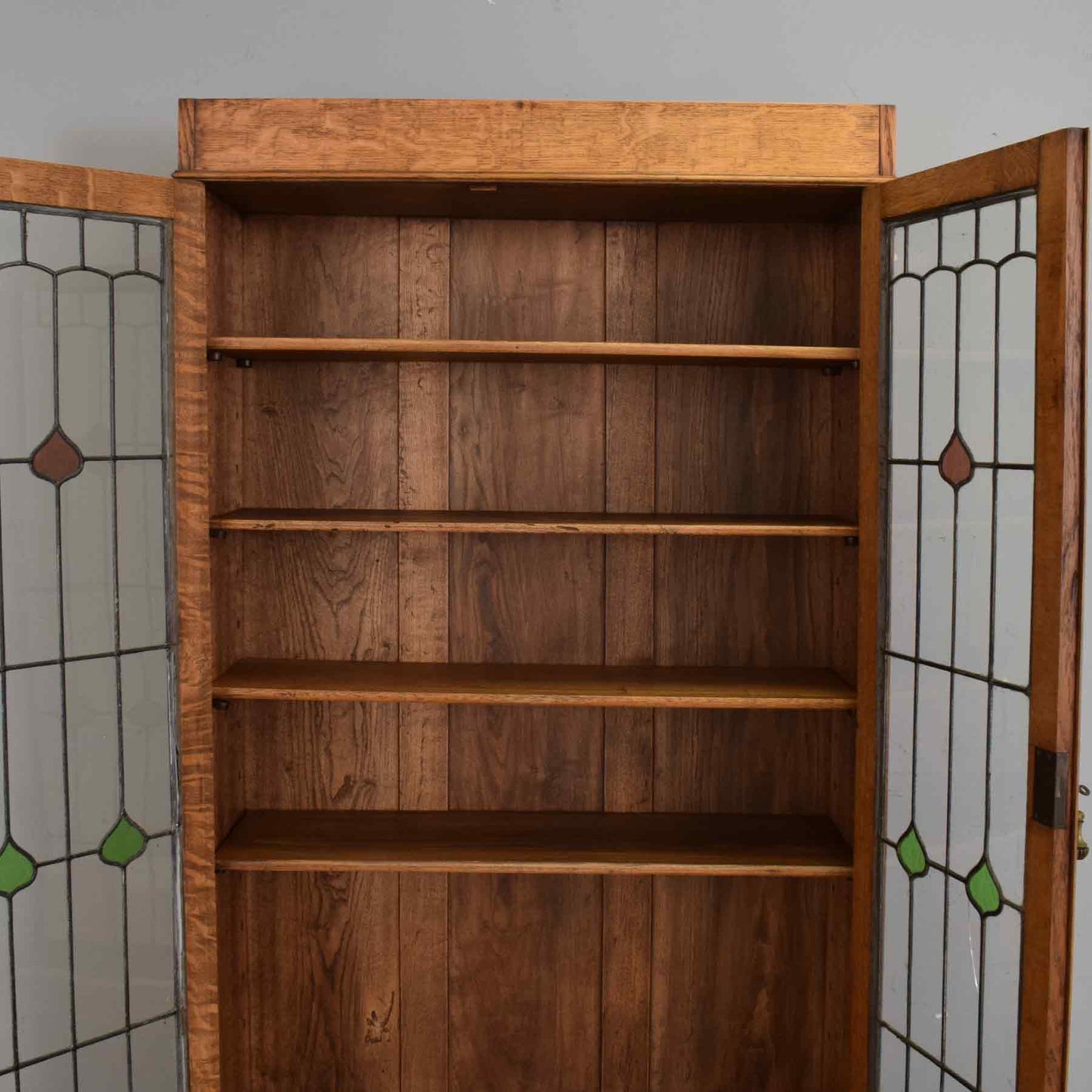 Stained Glass Bookcase