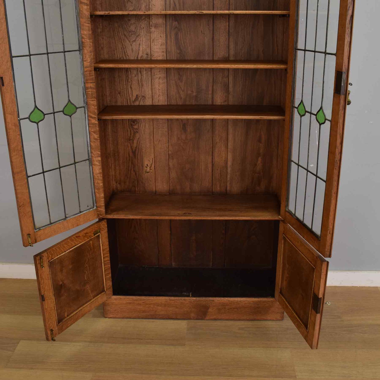 Stained Glass Bookcase