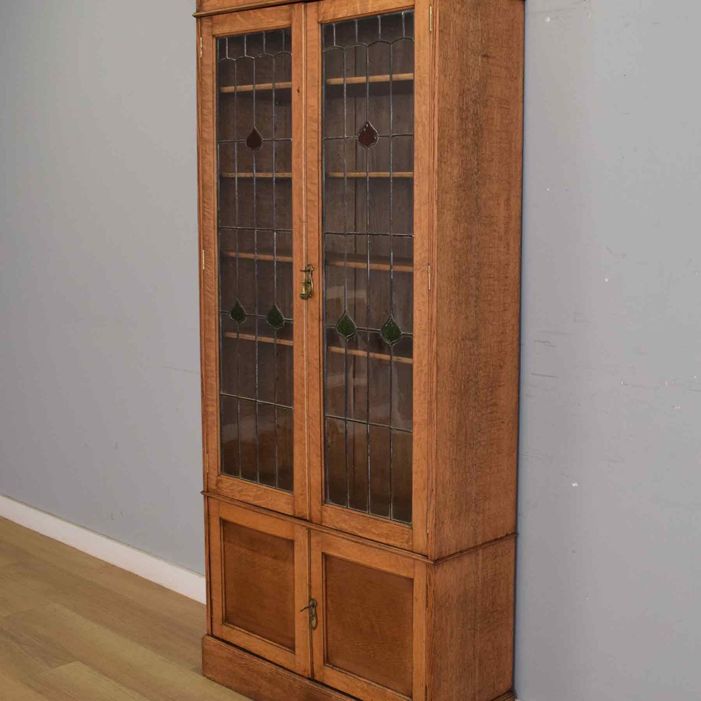 Stained Glass Bookcase