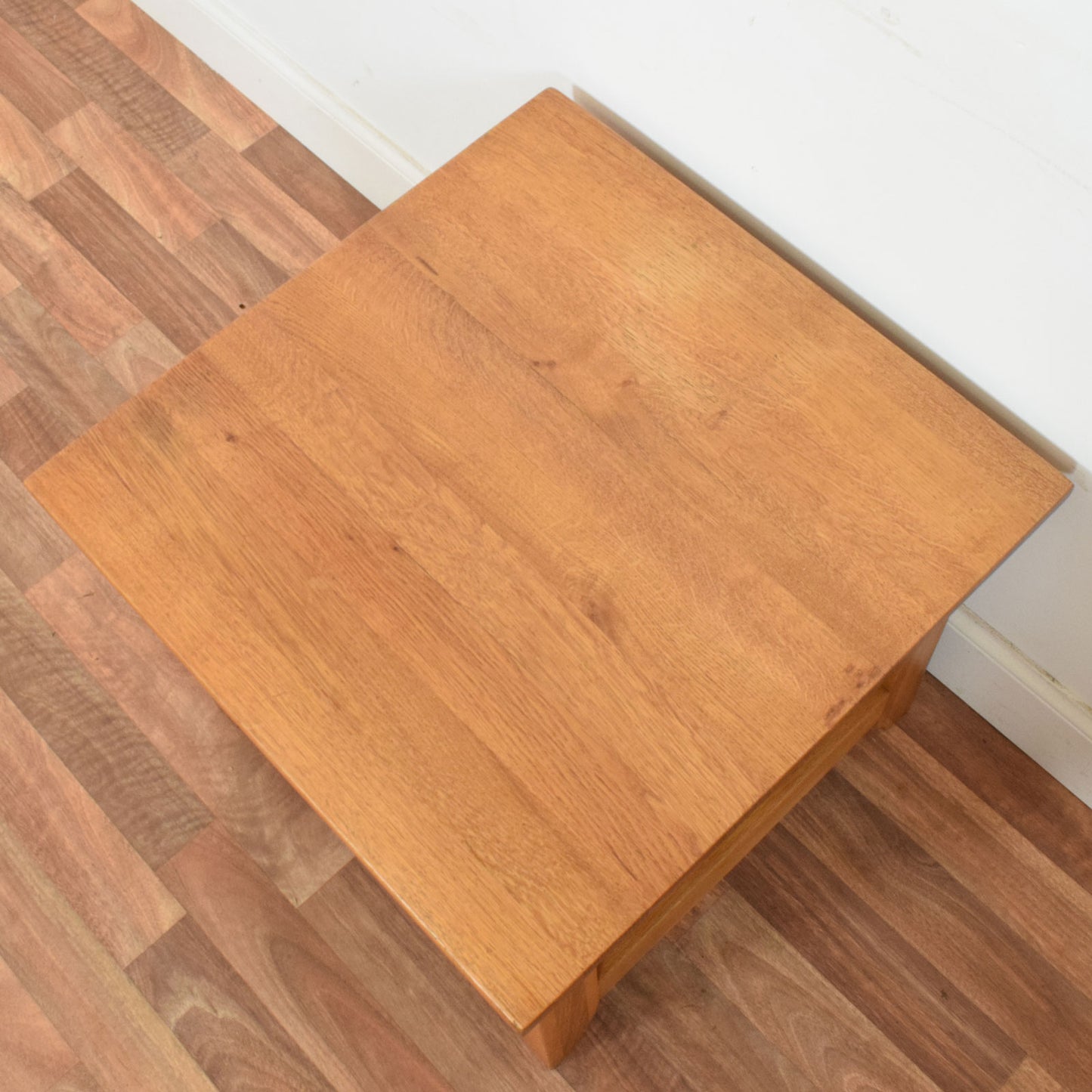 Restored Oak Bedside Table