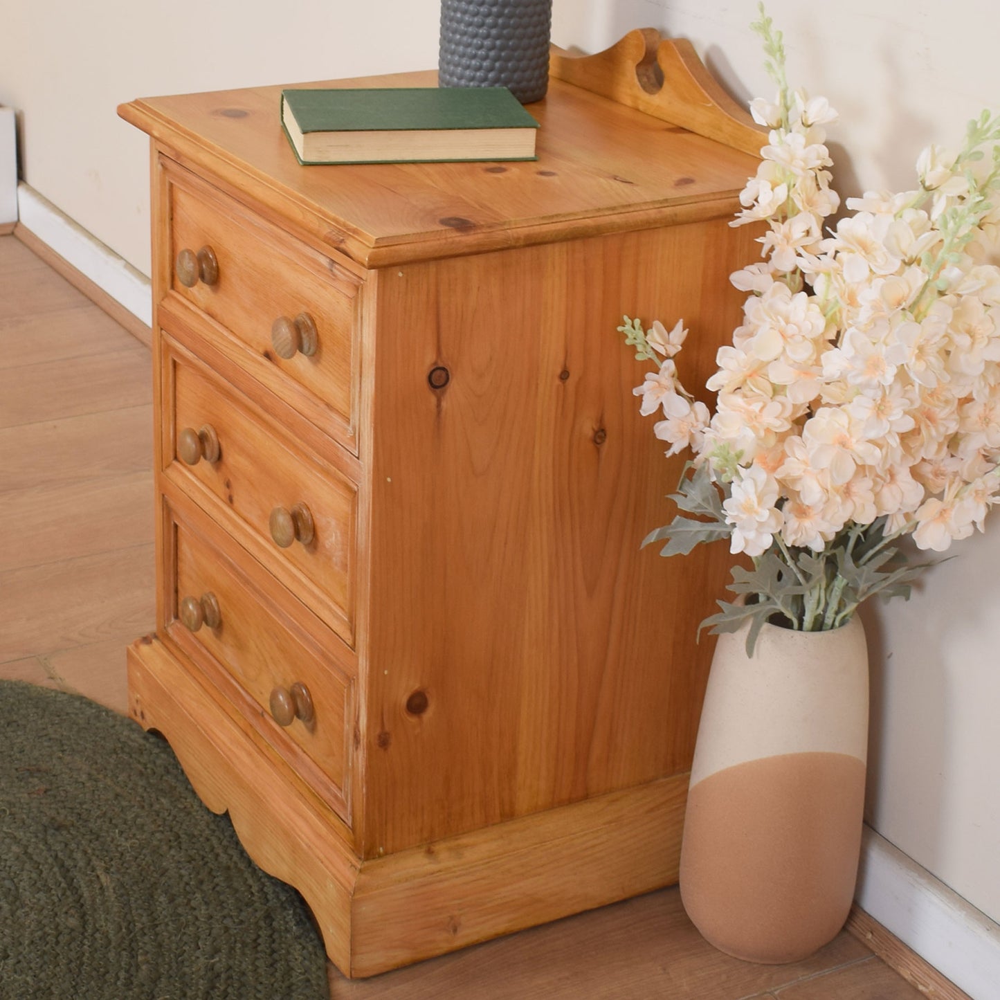 Solid Pine Bedside