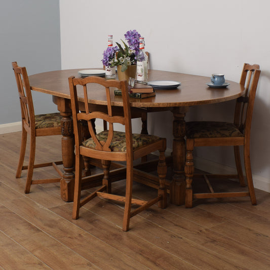 Extending Table & Four Chairs