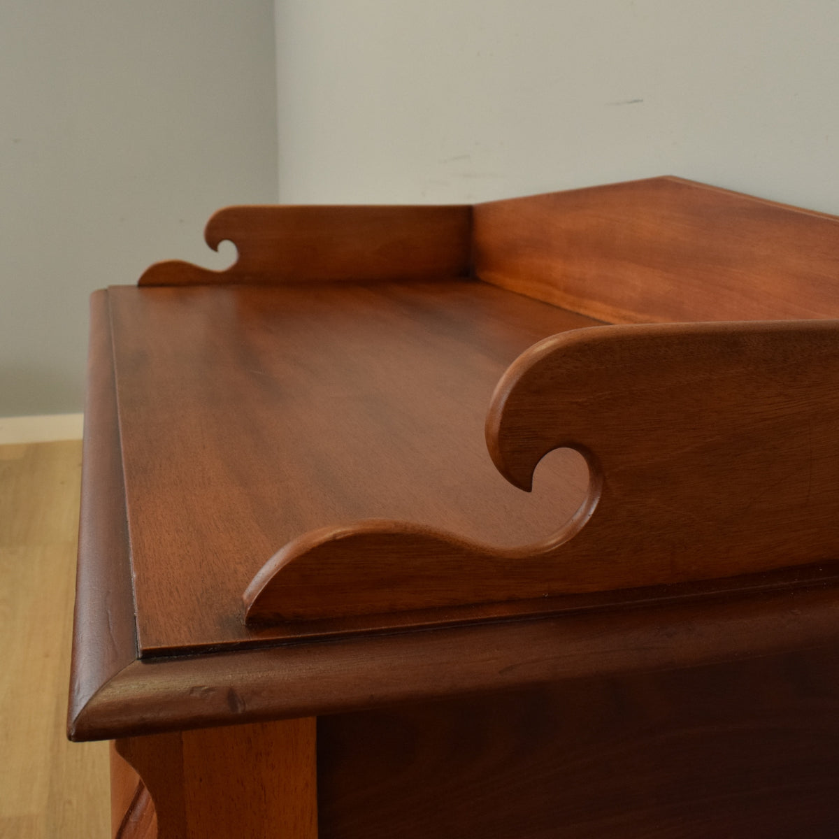 Restored Mahogany Console Table