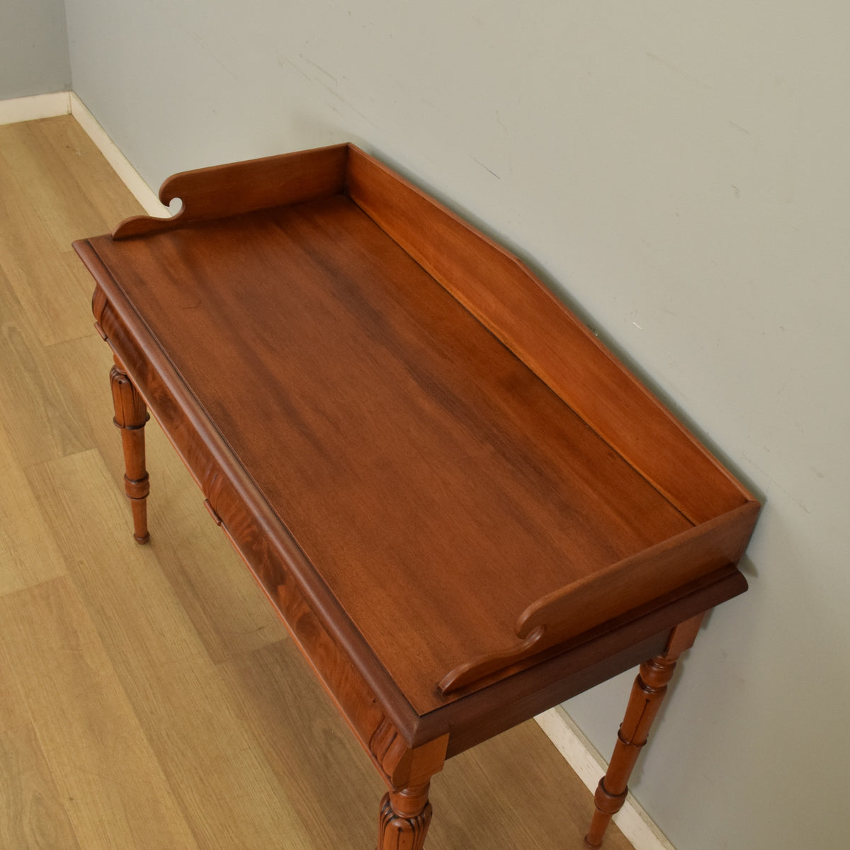 Restored Mahogany Console Table