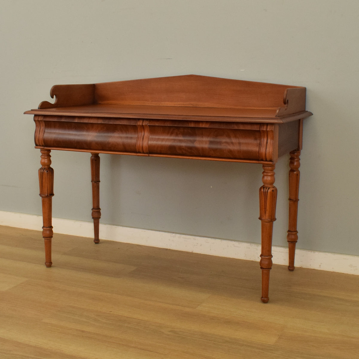 Restored Mahogany Console Table