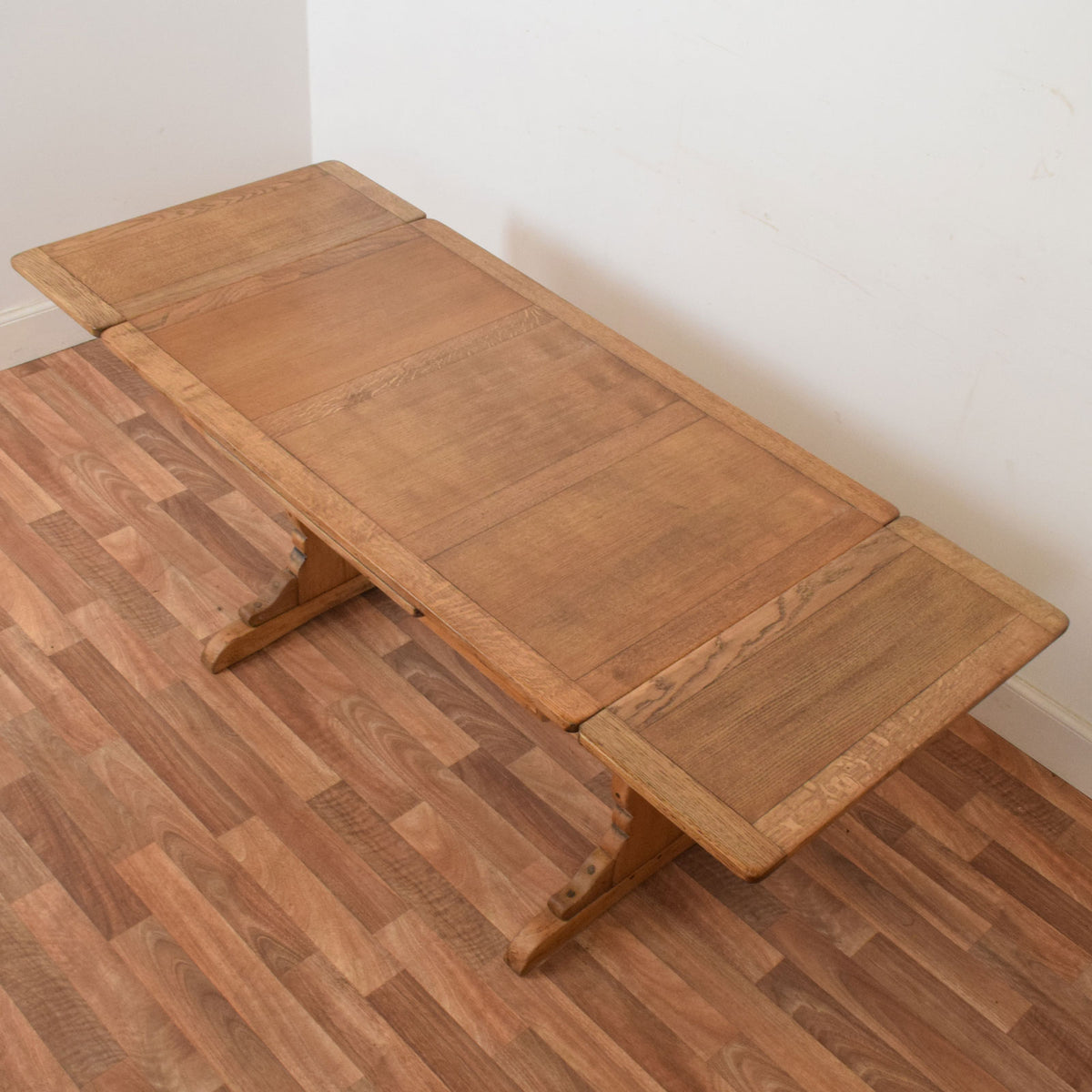Ercol Drawer Leaf Table and Four Chairs