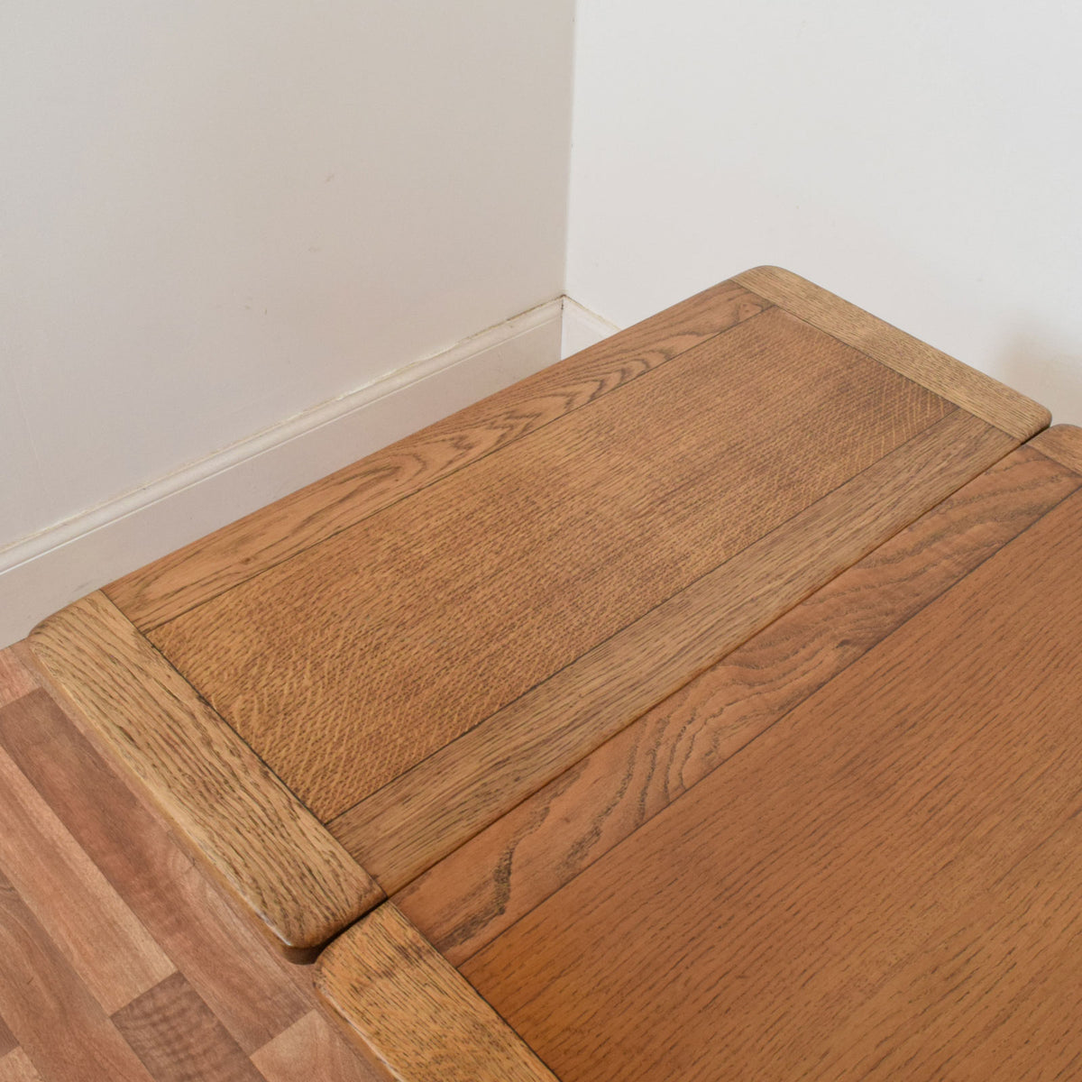 Ercol Drawer Leaf Table and Four Chairs
