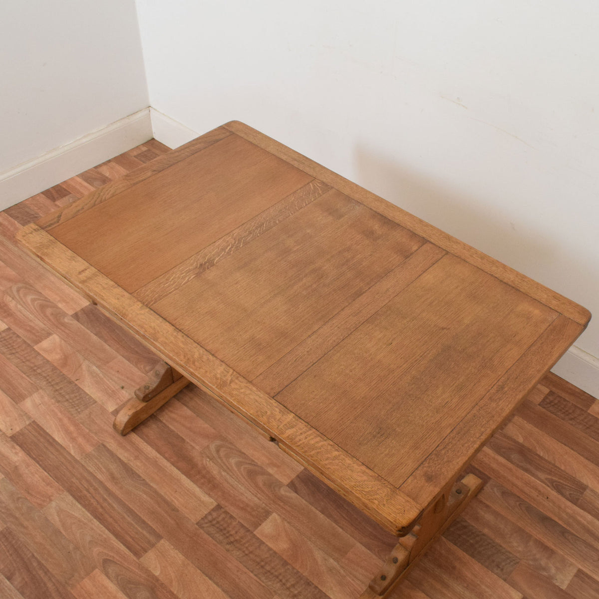 Ercol Drawer Leaf Table and Four Chairs