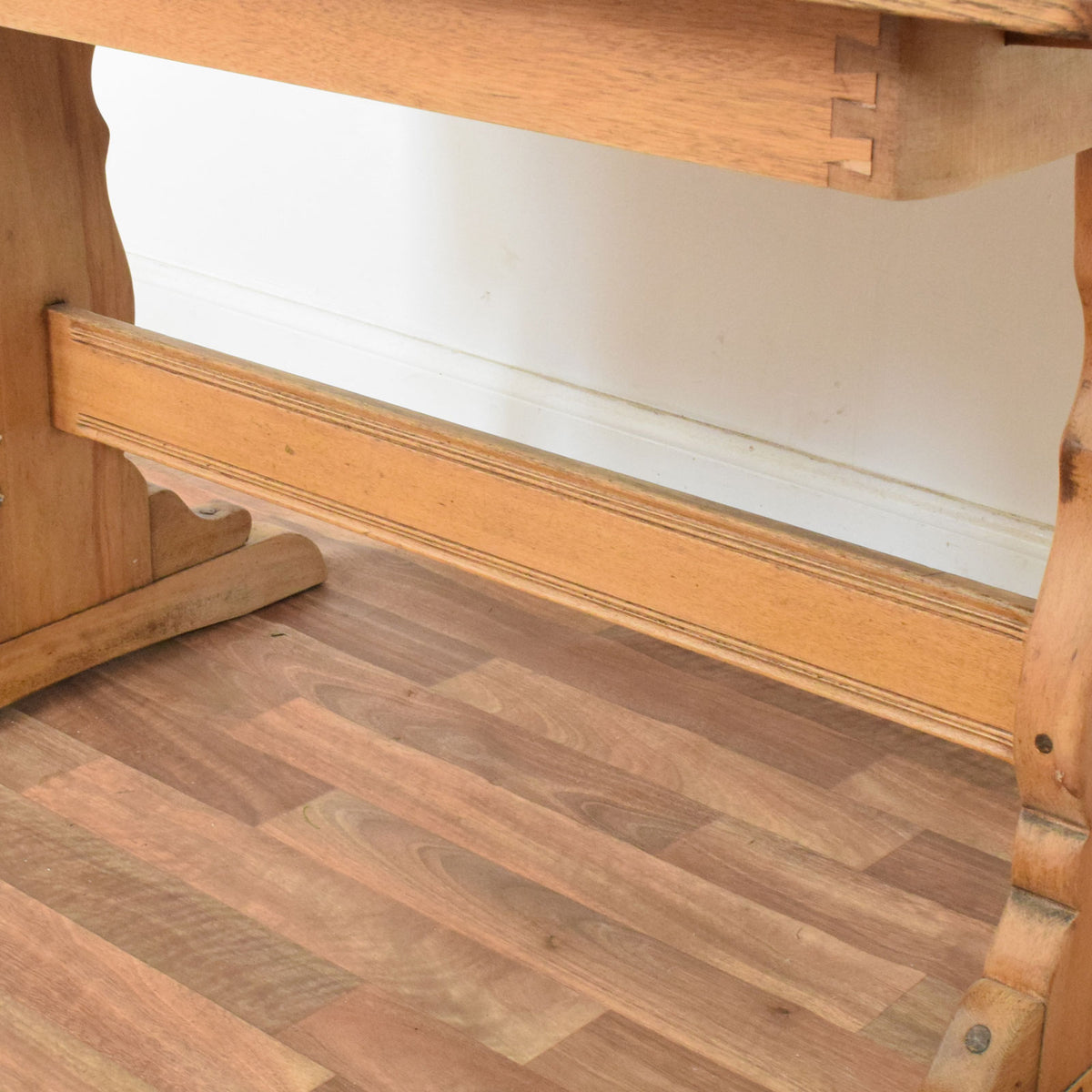 Ercol Drawer Leaf Table and Four Chairs