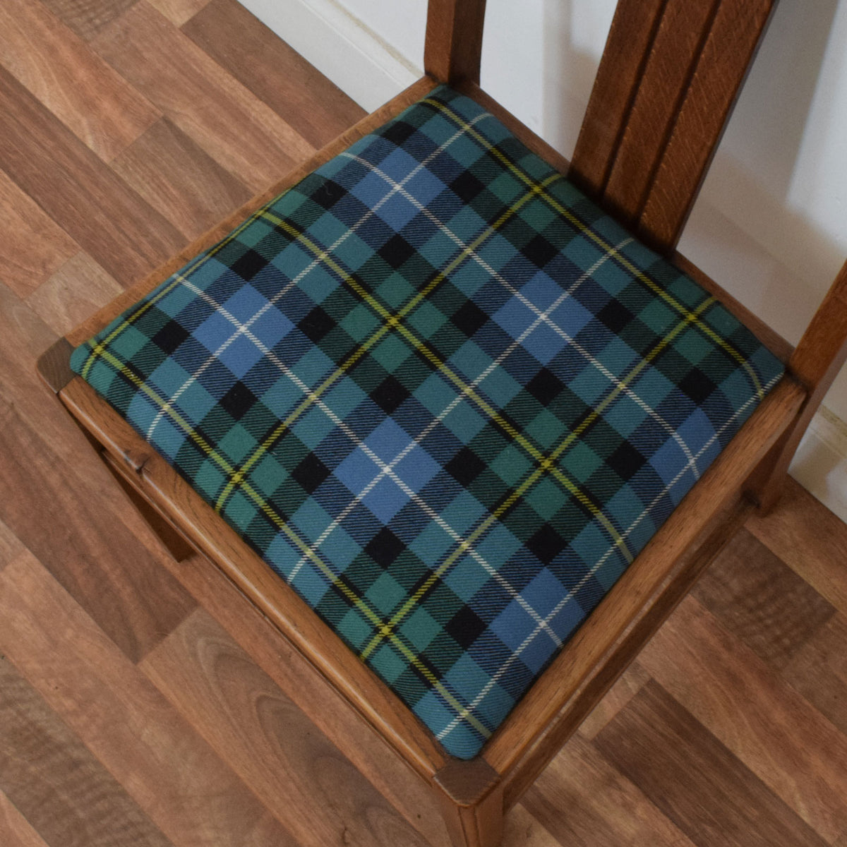 Ercol Drawer Leaf Table and Four Chairs