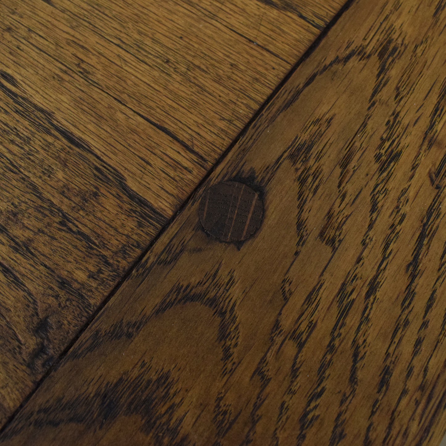 Rustic Oak Side Table