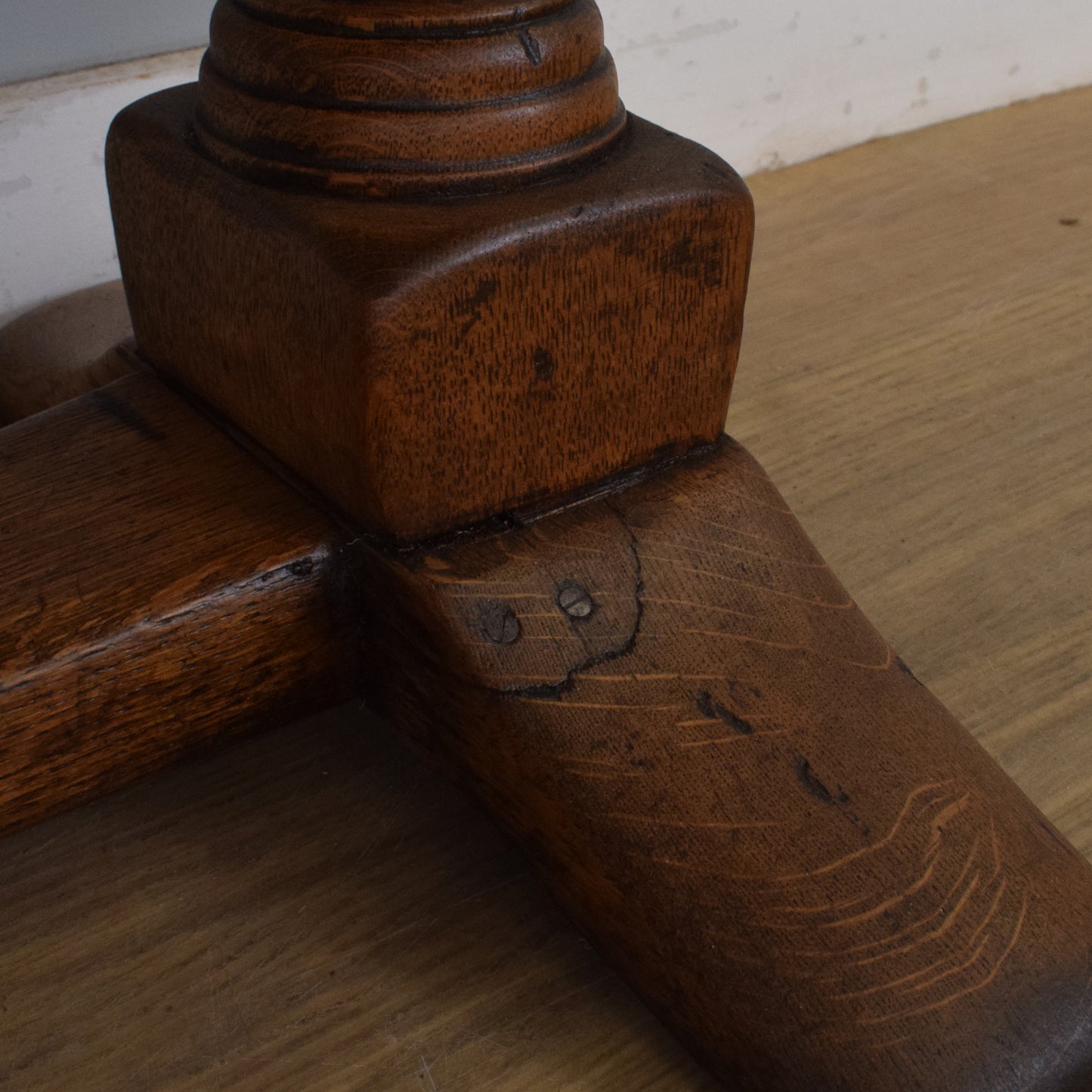Rustic Oak Side Table
