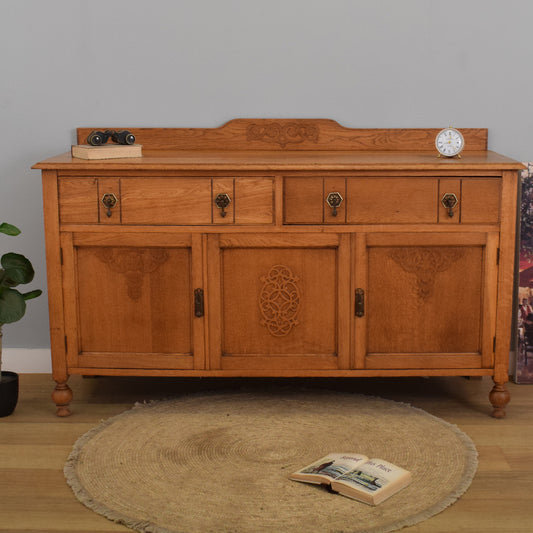 Large Oak Sideboard