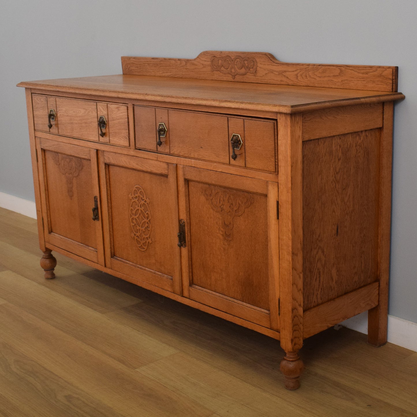 Large Oak Sideboard