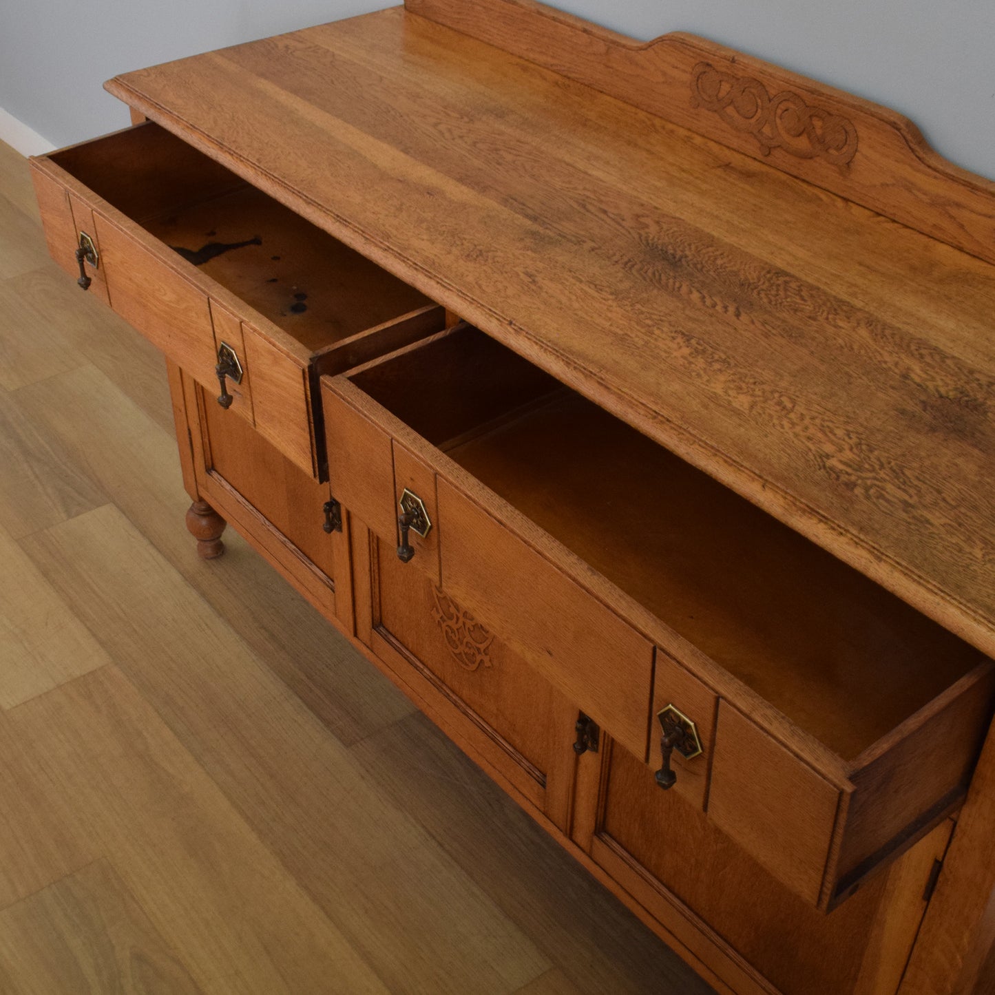 Large Oak Sideboard