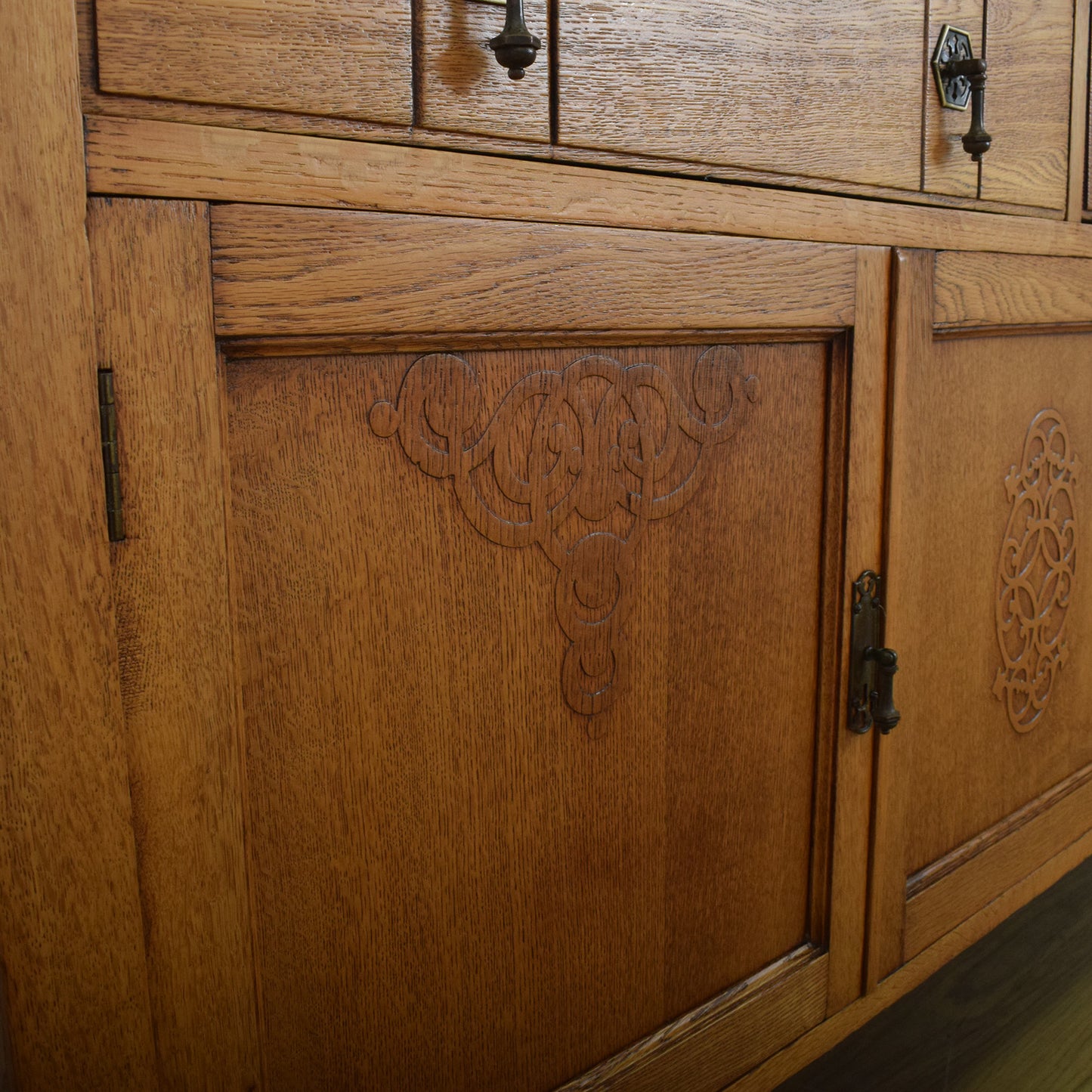 Large Oak Sideboard