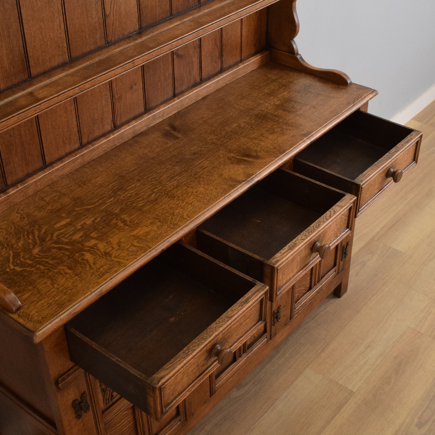 Solid 'Rustic Oak' Dresser