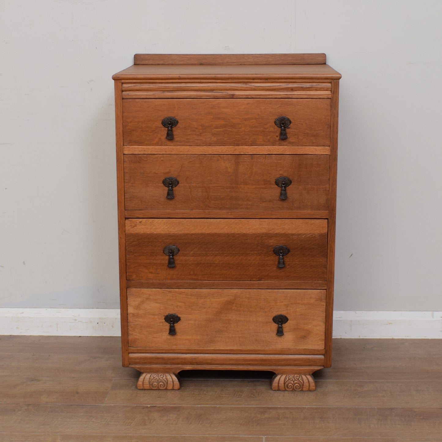 Restored Oak Chest of Drawers