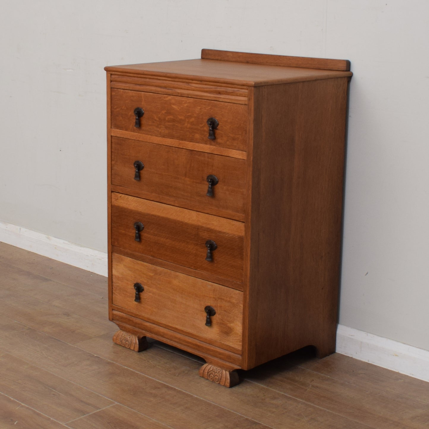 Restored Oak Chest of Drawers