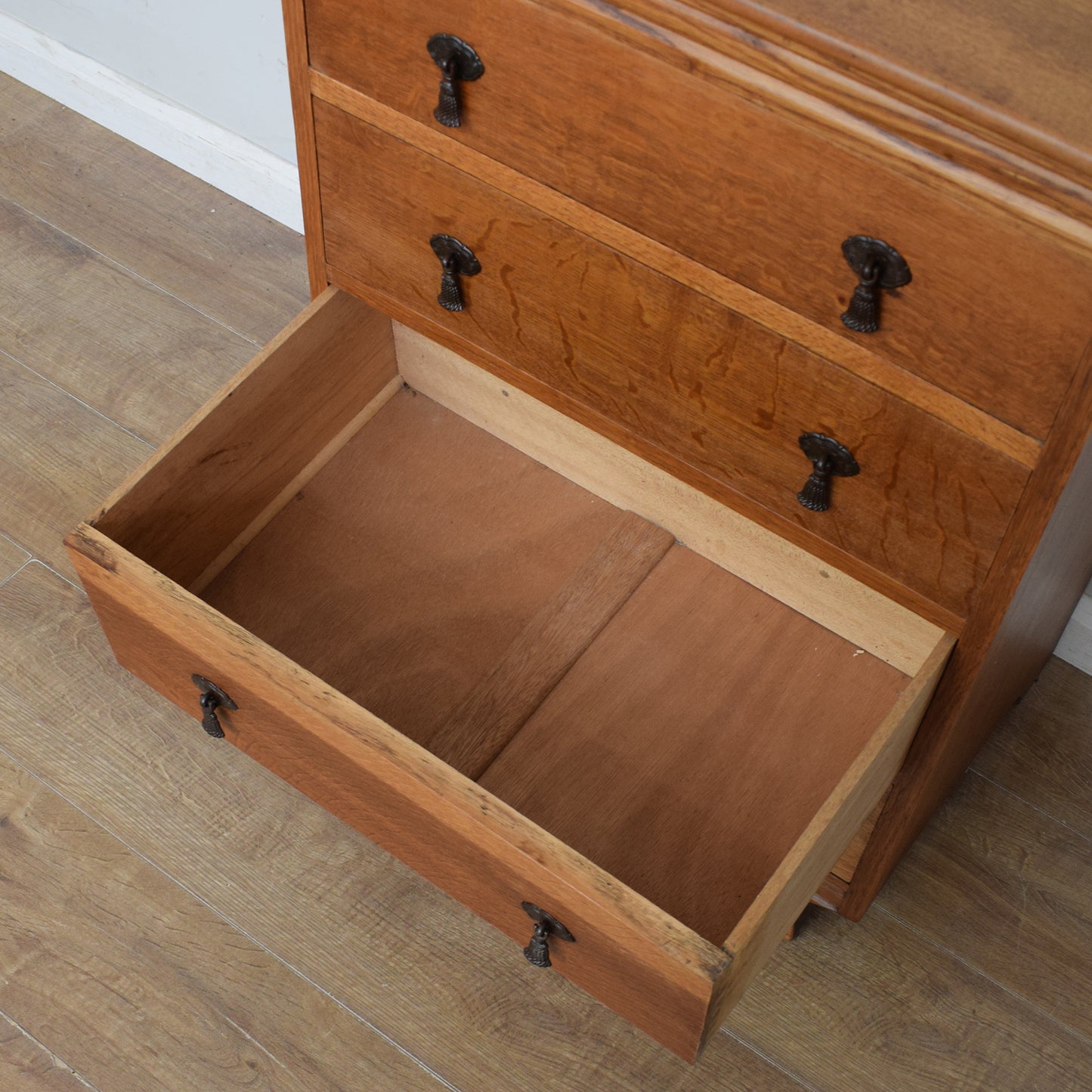 Restored Oak Chest of Drawers