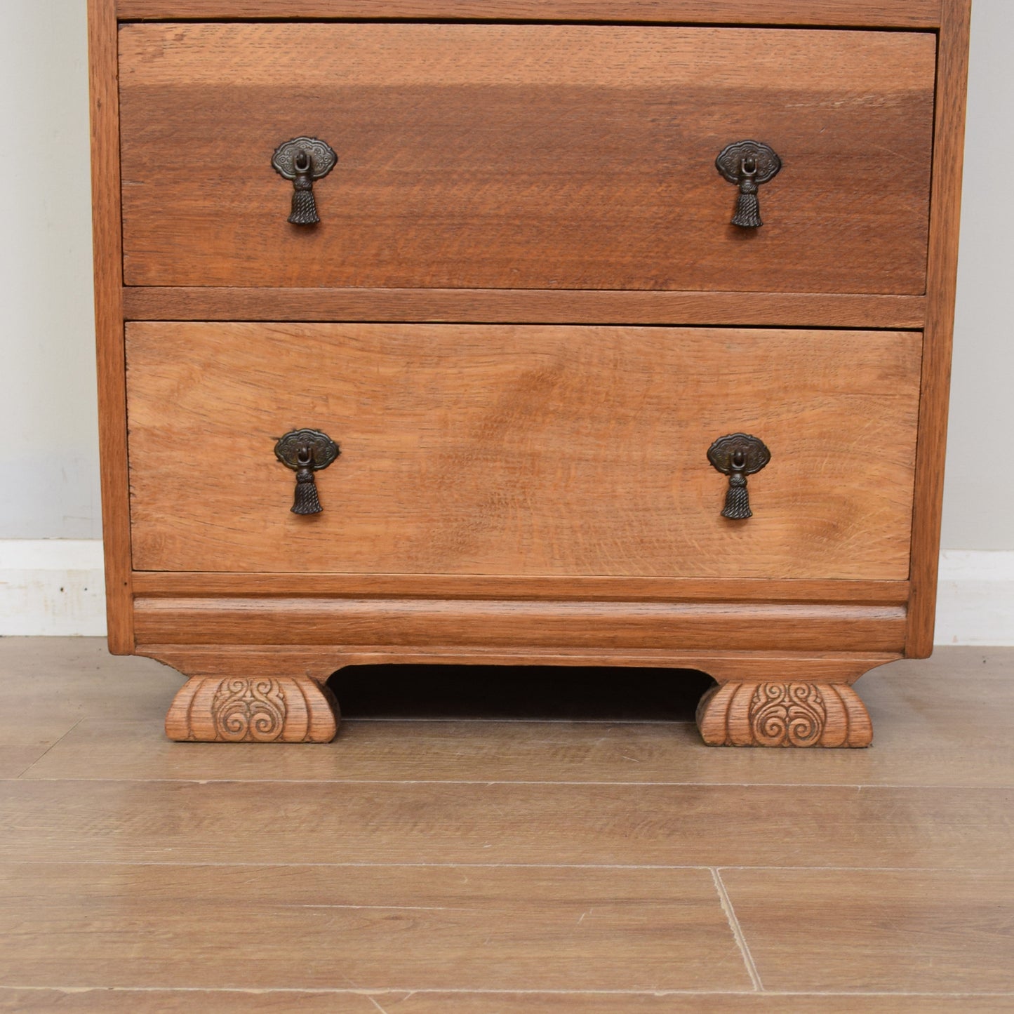 Restored Oak Chest of Drawers