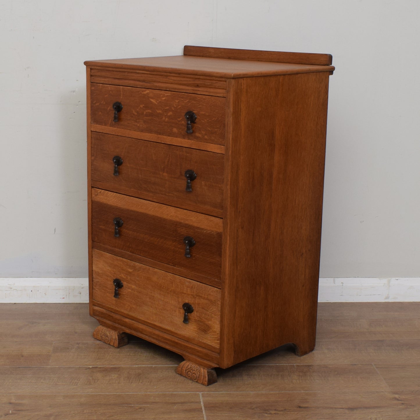 Restored Oak Chest of Drawers