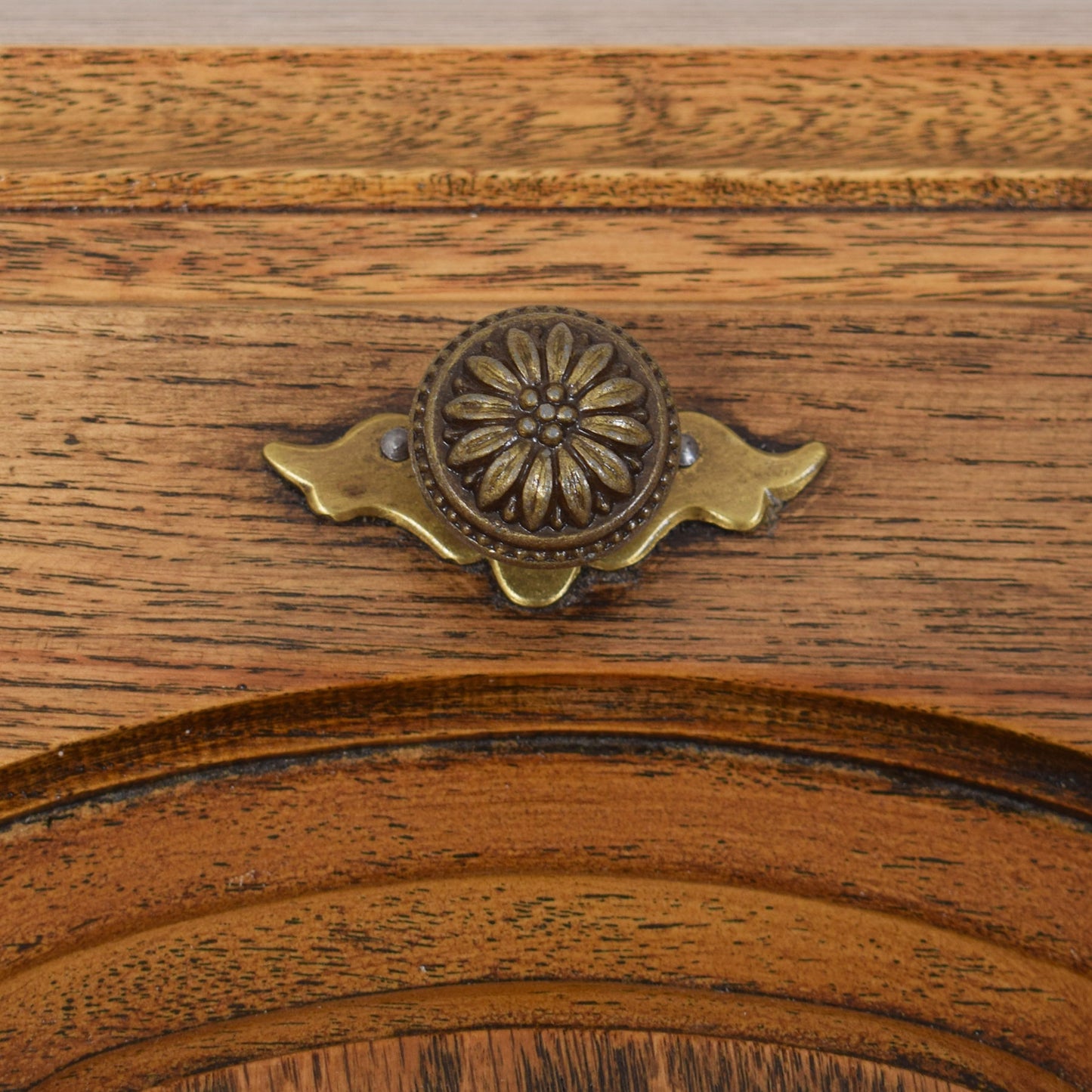 Large Oak Writing Bureau
