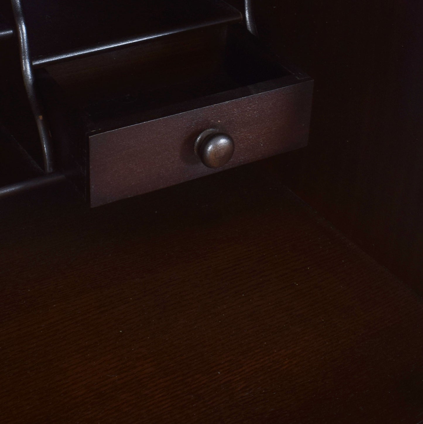 Large Oak Writing Bureau