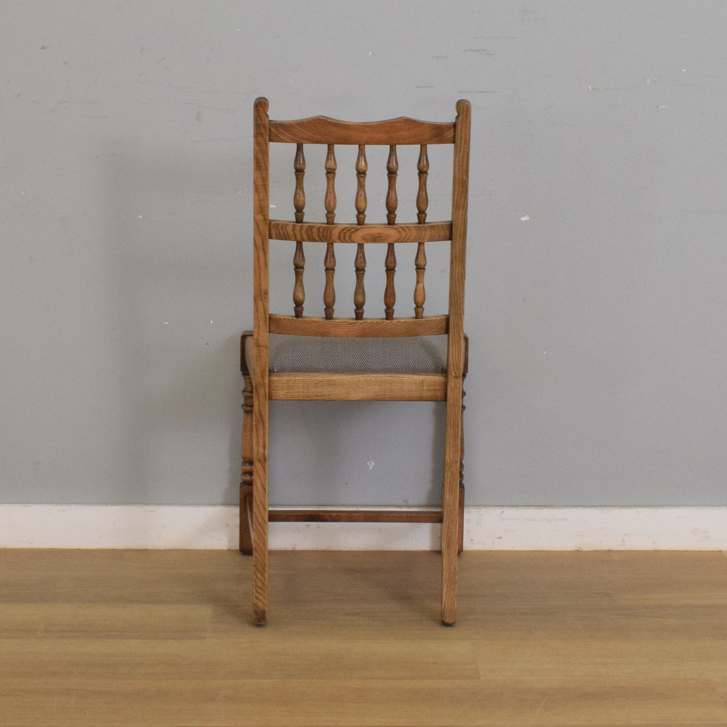 Oak Table and Six Chairs