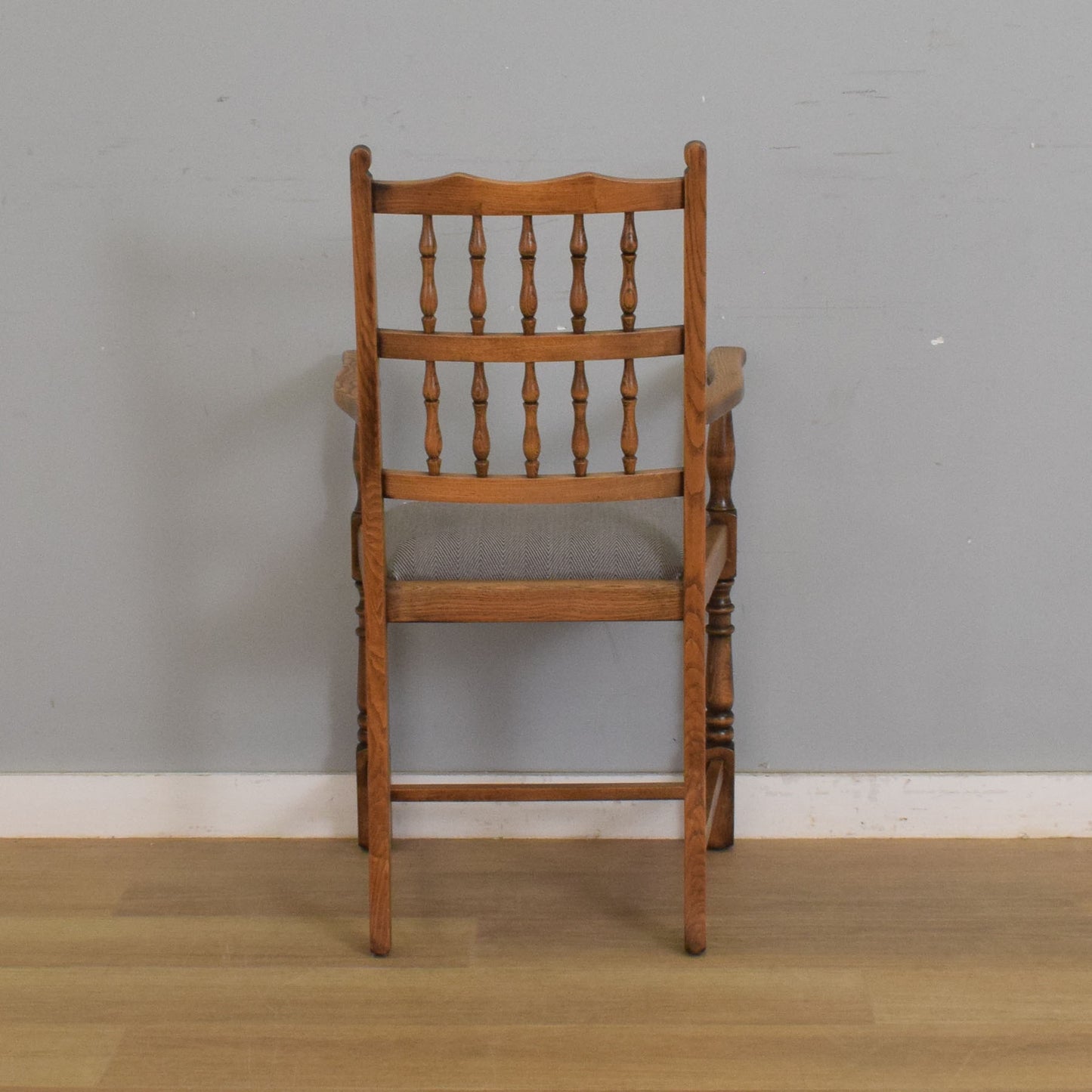 Oak Table and Six Chairs