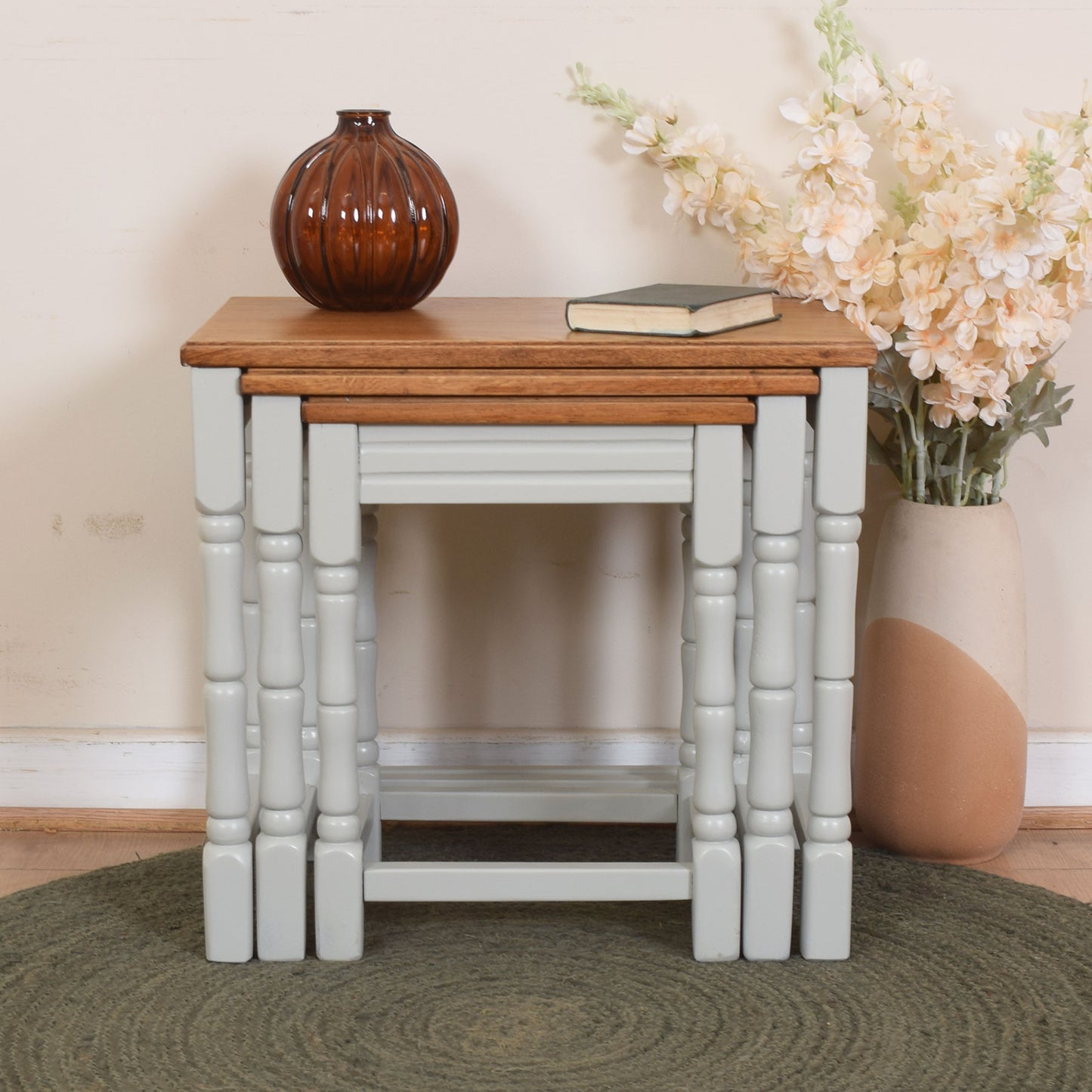 Painted Nest Of Tables