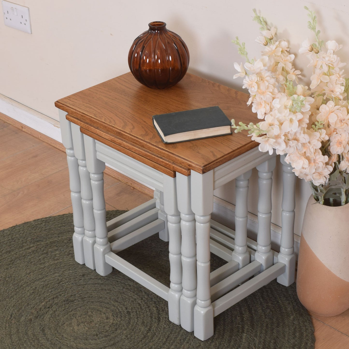 Painted Nest Of Tables