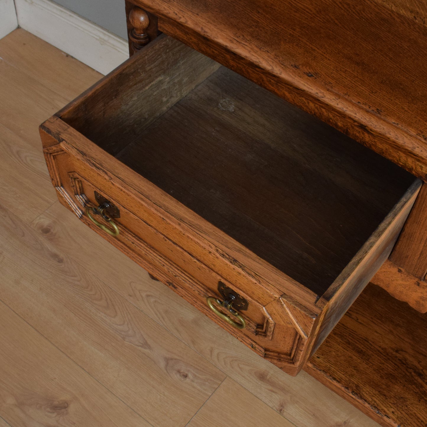 Large Solid Oak Dresser