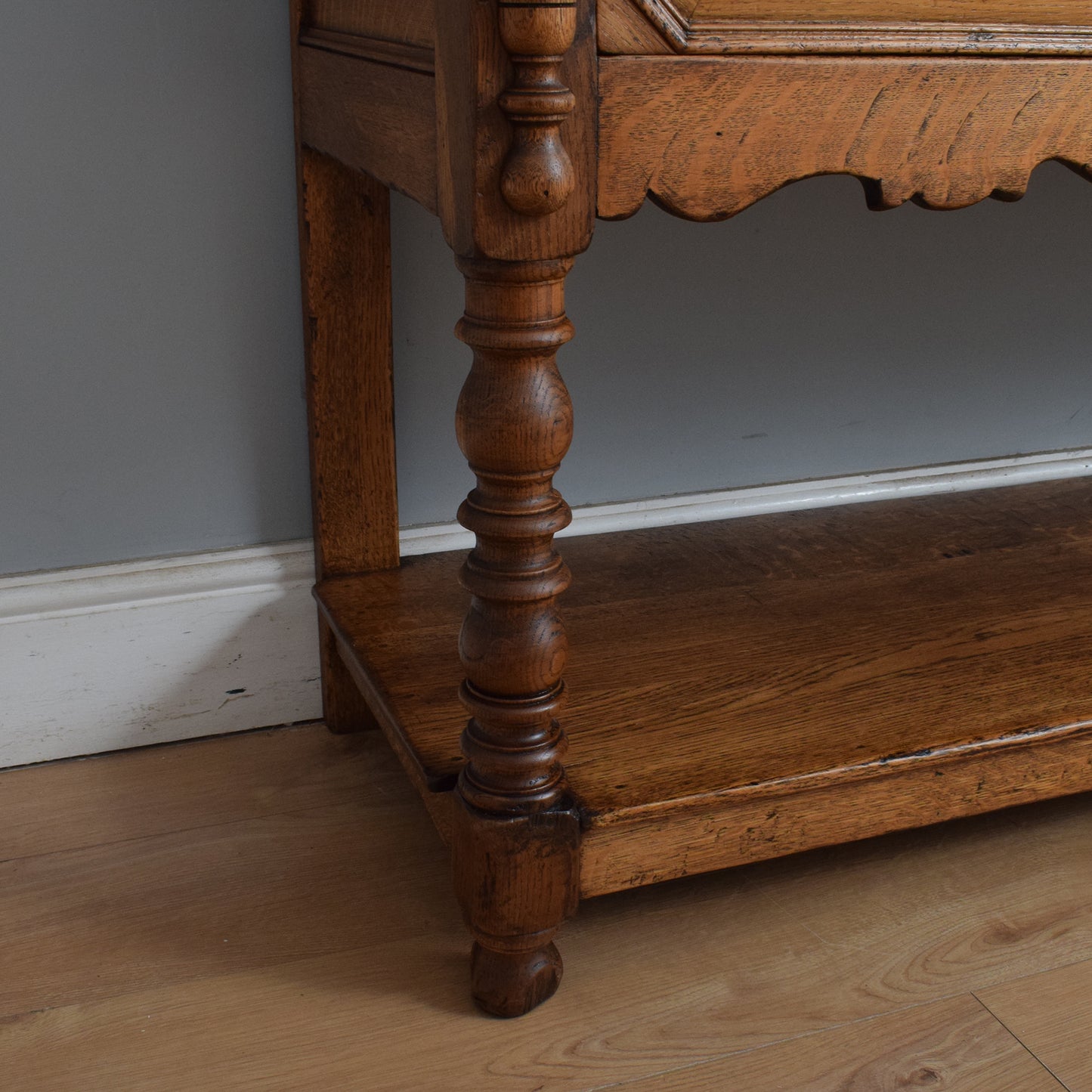 Large Solid Oak Dresser