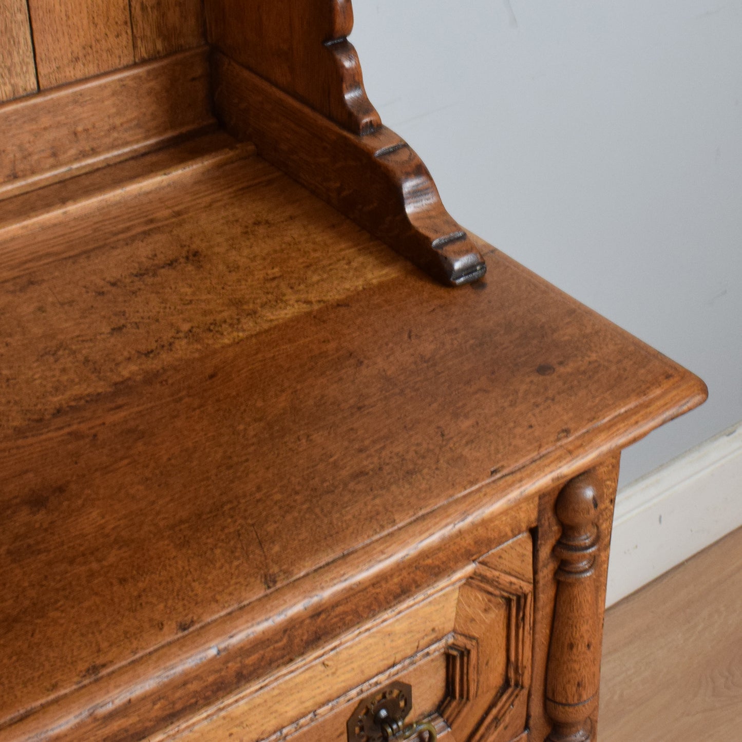 Large Solid Oak Dresser