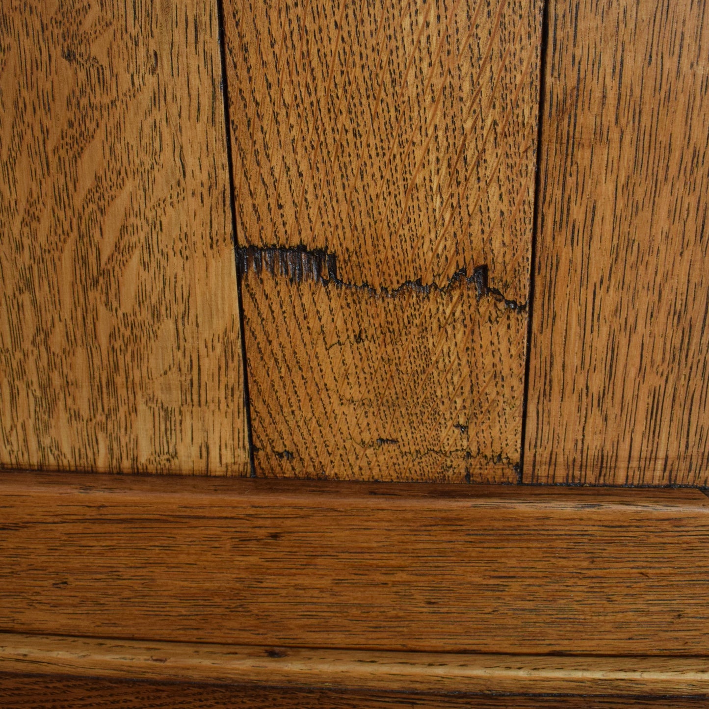 Large Solid Oak Dresser