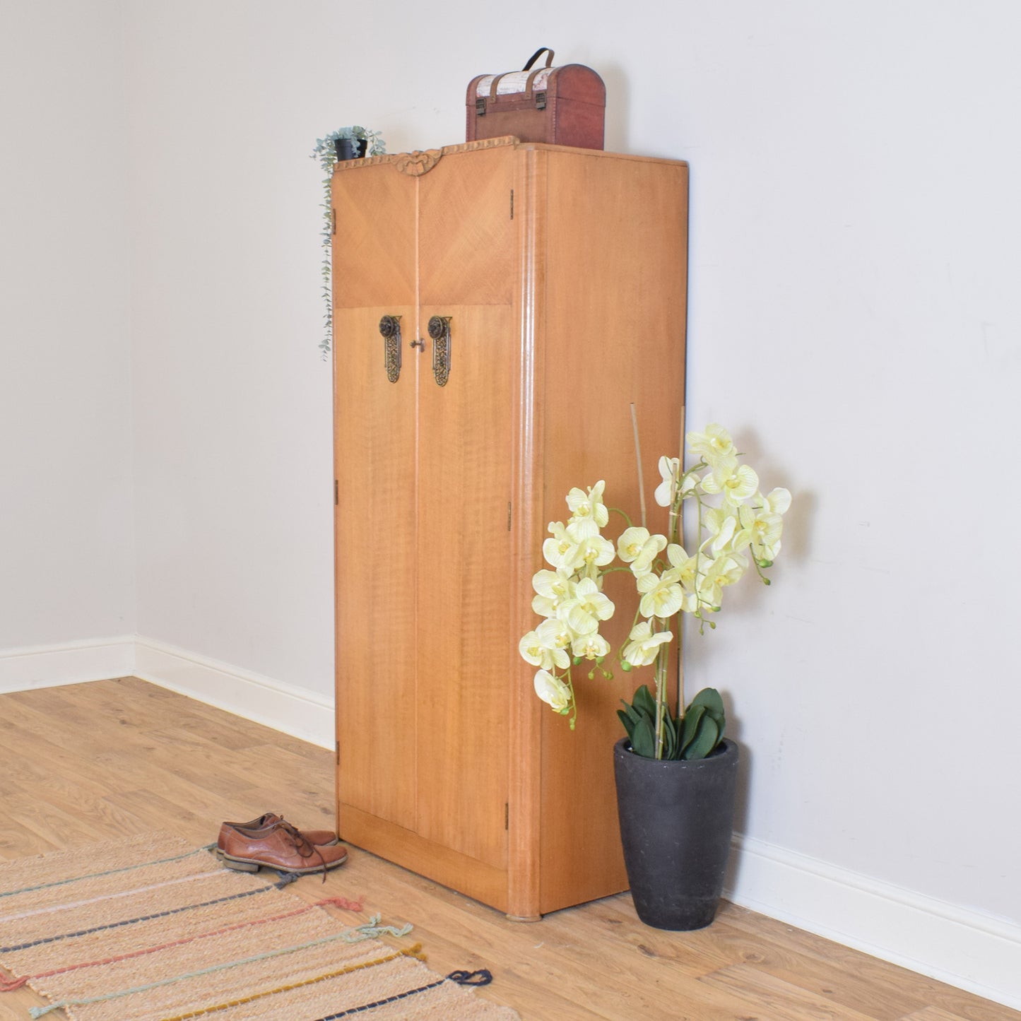 Oak Veneer Wardrobe