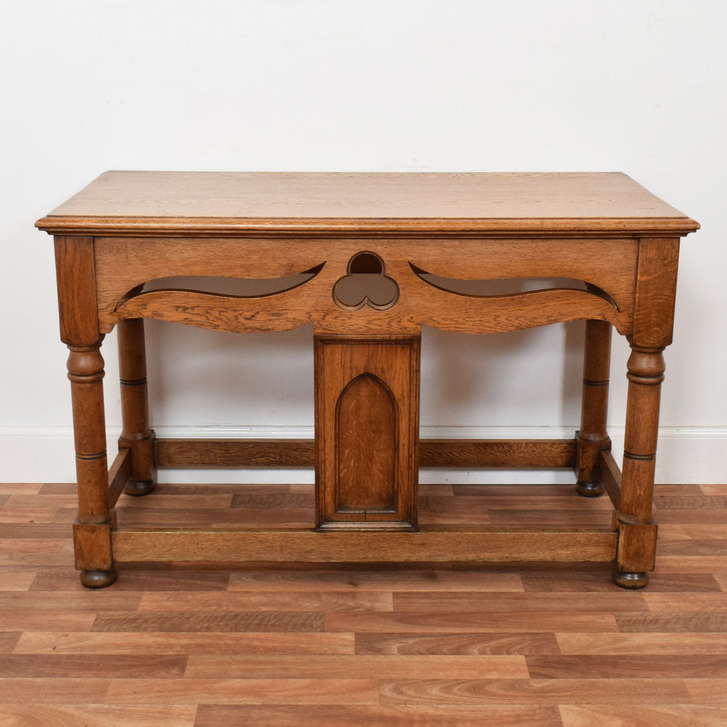 Carved Oak Hall Table