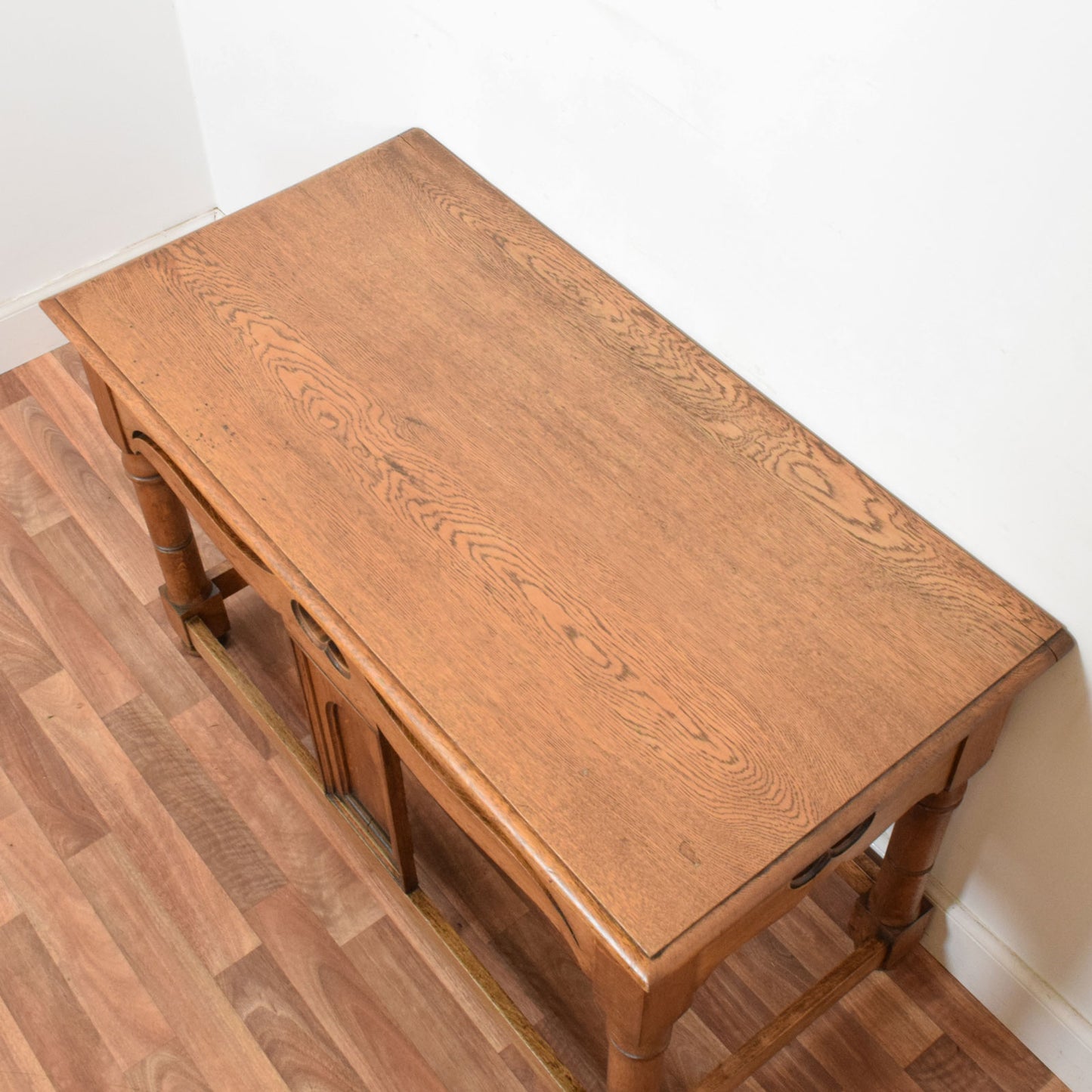 Carved Oak Hall Table