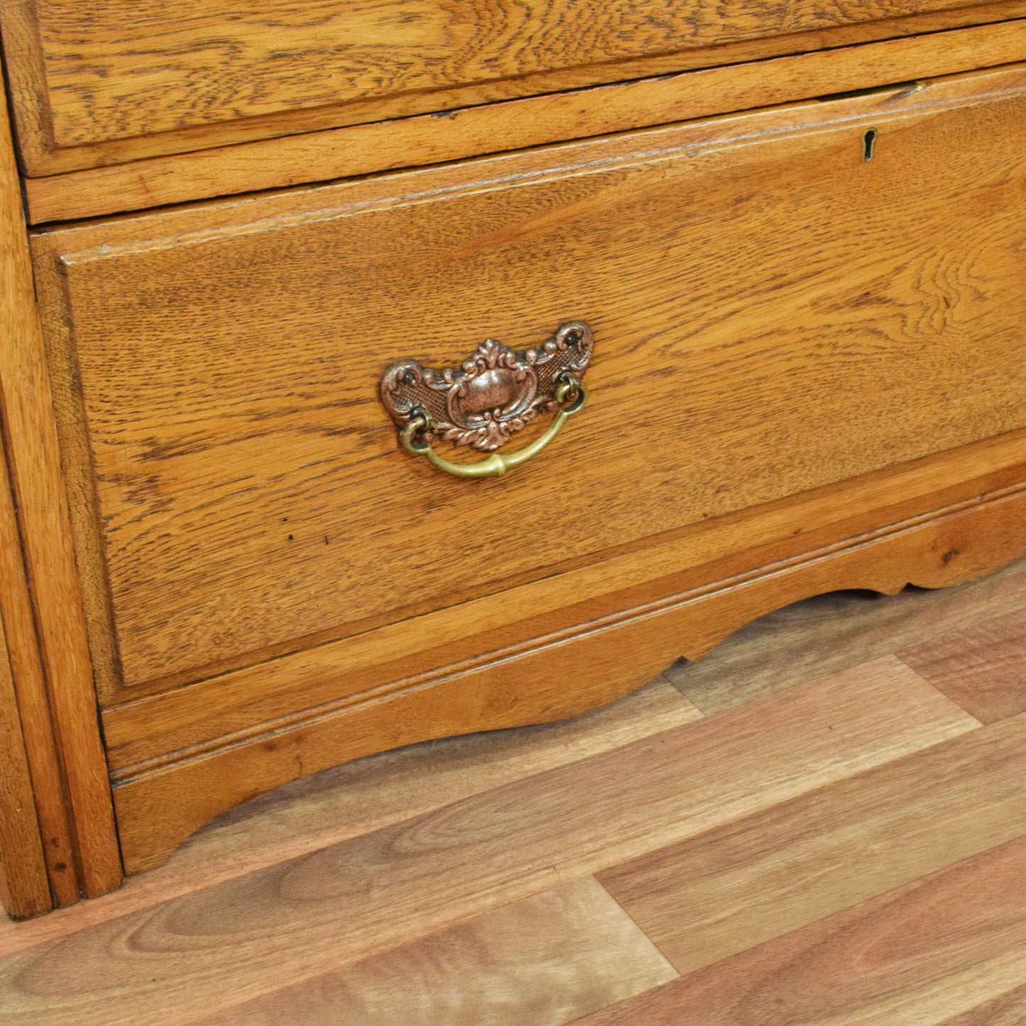 Restored Oak Chest of Drawers