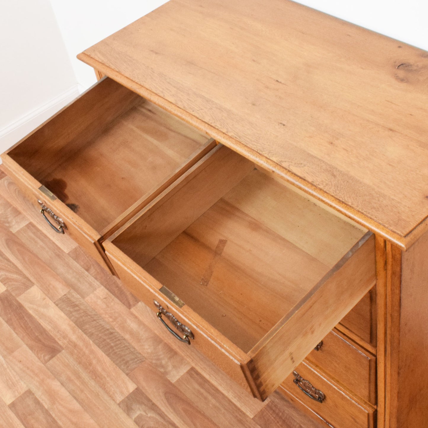 Restored Oak Chest of Drawers